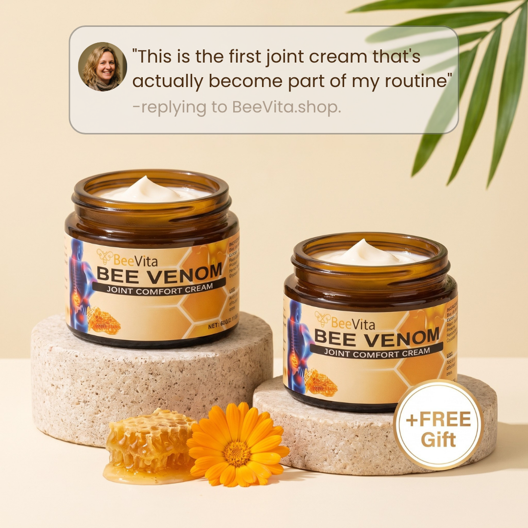 BeeVita Joint Comfort Cream for Knees, Elbows & Shoulders
